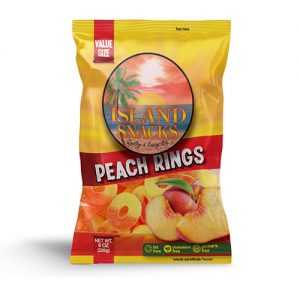 Island Snacks Peach Rings