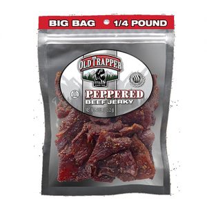 Old Trapper Peppered Beef Jerky, 4oz