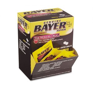 Bayer Aspirin Dispenser 50CT