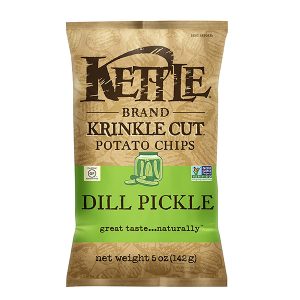 Kettle 5oz Krinkle Cut Dill Pickle