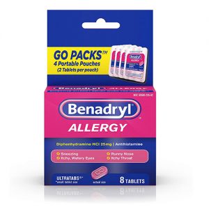 Benadryl 4Tablets Multi Pack Blister