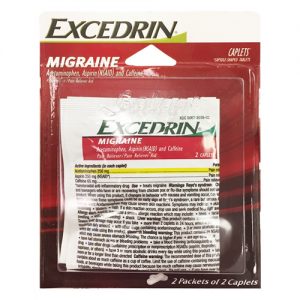 Excedrin Migraine Multi Pack, 2 Packets of 2 Caplets