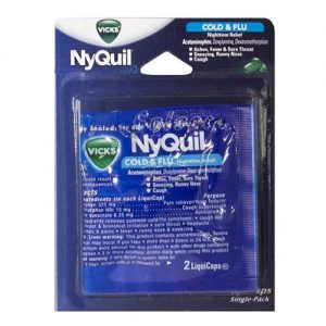 Nyquil Severe Single Pack Blister, 2 Caplets