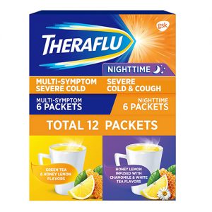 Theraflu Nighttime Severe Cold & Cough Dispenser 20CT