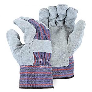 Majestic 3501C-L Split Work Glove, Safety Cuff