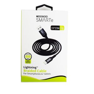 CBL-L2U-10FT : 8FIN TO USB-A 10 FT BRAIDED CABLE