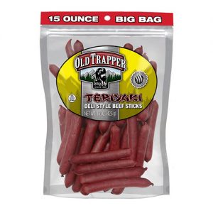 Old Trapper Teriyaki Deli Style Beef Sticks 15oz