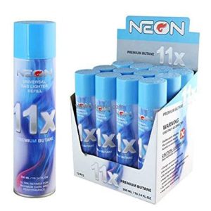 Neon 11x Butane Gas 300ml
